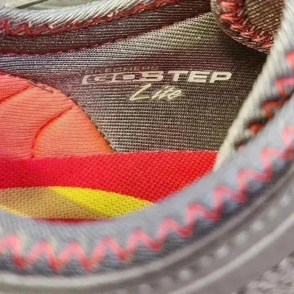 Skechers Women's Go Step Lite Agile Shoes 14485 Grey/Pink Size 8.5 US - Picture 8 of 8